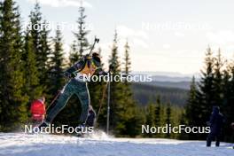 16.11.2024, Sjusjoen, Norway (NOR): Natalja Kocergina (LTU) - Biathlon Season Opening, sprint, Sjusjoen (NOR). www.nordicfocus.com. © Nordnes/NordicFocus. Every downloaded picture is fee-liable.