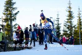 16.11.2024, Sjusjoen, Norway (NOR): Olav Hallingstad (NOR) - Biathlon Season Opening, sprint, Sjusjoen (NOR). www.nordicfocus.com. © Nordnes/NordicFocus. Every downloaded picture is fee-liable.