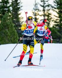 15.11.2024, Sjusjoen, Norway (NOR): Florent Claude (BEL) - Biathlon Season Opening, training, Sjusjoen (NOR). www.nordicfocus.com. © Nordnes/NordicFocus. Every downloaded picture is fee-liable.