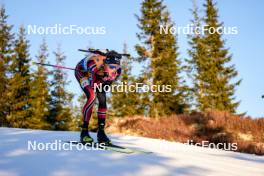 16.11.2024, Sjusjoen, Norway (NOR): Martin Uldal (NOR) - Biathlon Season Opening, sprint, Sjusjoen (NOR). www.nordicfocus.com. © Nordnes/NordicFocus. Every downloaded picture is fee-liable.