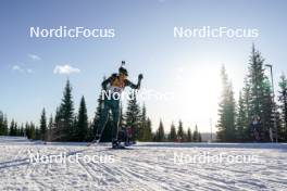 16.11.2024, Sjusjoen, Norway (NOR): Natalja Kocergina (LTU) - Biathlon Season Opening, sprint, Sjusjoen (NOR). www.nordicfocus.com. © Nordnes/NordicFocus. Every downloaded picture is fee-liable.