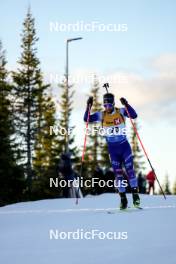 16.11.2024, Sjusjoen, Norway (NOR): Patrick Braunhofer (ITA) - Biathlon Season Opening, sprint, Sjusjoen (NOR). www.nordicfocus.com. © Nordnes/NordicFocus. Every downloaded picture is fee-liable.