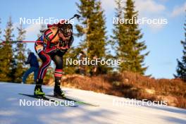 16.11.2024, Sjusjoen, Norway (NOR): Johannes Dale-Skjevdal (NOR) - Biathlon Season Opening, sprint, Sjusjoen (NOR). www.nordicfocus.com. © Nordnes/NordicFocus. Every downloaded picture is fee-liable.