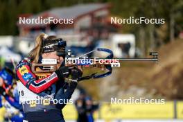 16.11.2024, Sjusjoen, Norway (NOR): Gro Njoelstad Randby (NOR) - Biathlon Season Opening, sprint, Sjusjoen (NOR). www.nordicfocus.com. © Nordnes/NordicFocus. Every downloaded picture is fee-liable.