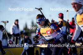 16.11.2024, Sjusjoen, Norway (NOR): Fabien Claude (FRA) - Biathlon Season Opening, sprint, Sjusjoen (NOR). www.nordicfocus.com. © Nordnes/NordicFocus. Every downloaded picture is fee-liable.