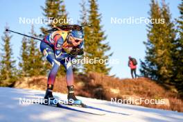 16.11.2024, Sjusjoen, Norway (NOR): Eric Perrot (FRA) - Biathlon Season Opening, sprint, Sjusjoen (NOR). www.nordicfocus.com. © Nordnes/NordicFocus. Every downloaded picture is fee-liable.