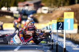 16.11.2024, Sjusjoen, Norway (NOR): Mats Oeverby (NOR) - Biathlon Season Opening, sprint, Sjusjoen (NOR). www.nordicfocus.com. © Nordnes/NordicFocus. Every downloaded picture is fee-liable.