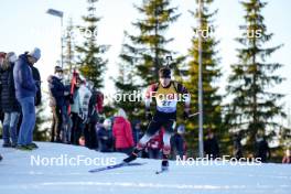 16.11.2024, Sjusjoen, Norway (NOR): Erlend Hauan (NOR) - Biathlon Season Opening, sprint, Sjusjoen (NOR). www.nordicfocus.com. © Nordnes/NordicFocus. Every downloaded picture is fee-liable.