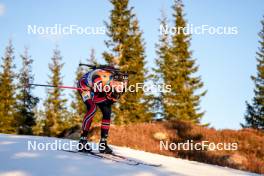 16.11.2024, Sjusjoen, Norway (NOR): Endre Stroemsheim (NOR) - Biathlon Season Opening, sprint, Sjusjoen (NOR). www.nordicfocus.com. © Nordnes/NordicFocus. Every downloaded picture is fee-liable.