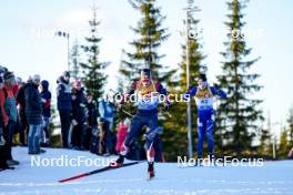 16.11.2024, Sjusjoen, Norway (NOR): Ask Wang (NOR), Jens Borgar Aarhaug (NOR), (l-r) - Biathlon Season Opening, sprint, Sjusjoen (NOR). www.nordicfocus.com. © Nordnes/NordicFocus. Every downloaded picture is fee-liable.