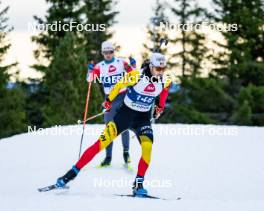 15.11.2024, Sjusjoen, Norway (NOR): Cesar Beauvais (BEL) - Biathlon Season Opening, training, Sjusjoen (NOR). www.nordicfocus.com. © Nordnes/NordicFocus. Every downloaded picture is fee-liable.