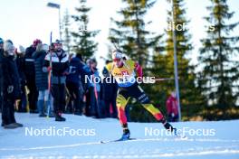 16.11.2024, Sjusjoen, Norway (NOR): Thierry Langer (BEL) - Biathlon Season Opening, sprint, Sjusjoen (NOR). www.nordicfocus.com. © Nordnes/NordicFocus. Every downloaded picture is fee-liable.