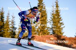 16.11.2024, Sjusjoen, Norway (NOR): Tommaso Giacomel (ITA) - Biathlon Season Opening, sprint, Sjusjoen (NOR). www.nordicfocus.com. © Nordnes/NordicFocus. Every downloaded picture is fee-liable.