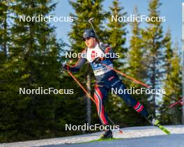 15.11.2024, Sjusjoen, Norway (NOR): Johannes Dale-Skjevdal (NOR) - Biathlon Season Opening, training, Sjusjoen (NOR). www.nordicfocus.com. © Nordnes/NordicFocus. Every downloaded picture is fee-liable.