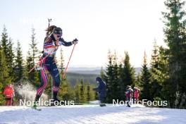 16.11.2024, Sjusjoen, Norway (NOR): Karoline Offigstad Knotten (NOR) - Biathlon Season Opening, sprint, Sjusjoen (NOR). www.nordicfocus.com. © Nordnes/NordicFocus. Every downloaded picture is fee-liable.