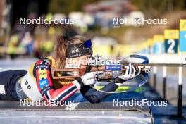 16.11.2024, Sjusjoen, Norway (NOR): Karoline Offigstad Knotten (NOR) - Biathlon Season Opening, sprint, Sjusjoen (NOR). www.nordicfocus.com. © Nordnes/NordicFocus. Every downloaded picture is fee-liable.