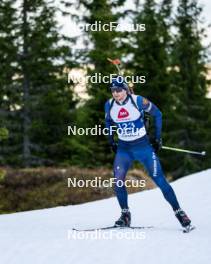 15.11.2024, Sjusjoen, Norway (NOR): Daniele Cappellari (ITA) - Biathlon Season Opening, training, Sjusjoen (NOR). www.nordicfocus.com. © Nordnes/NordicFocus. Every downloaded picture is fee-liable.