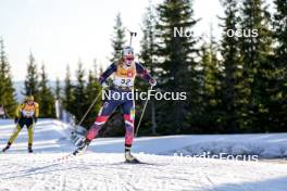 16.11.2024, Sjusjoen, Norway (NOR): Tuva Boch Hoyer (NOR) - Biathlon Season Opening, sprint, Sjusjoen (NOR). www.nordicfocus.com. © Nordnes/NordicFocus. Every downloaded picture is fee-liable.