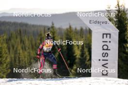 16.11.2024, Sjusjoen, Norway (NOR): Marthe Kraakstad Johansen (NOR) - Biathlon Season Opening, sprint, Sjusjoen (NOR). www.nordicfocus.com. © Nordnes/NordicFocus. Every downloaded picture is fee-liable.