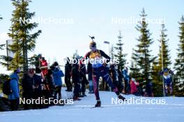 16.11.2024, Sjusjoen, Norway (NOR): Andreas Praesterud (NOR) - Biathlon Season Opening, sprint, Sjusjoen (NOR). www.nordicfocus.com. © Nordnes/NordicFocus. Every downloaded picture is fee-liable.