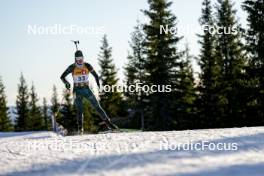 16.11.2024, Sjusjoen, Norway (NOR): Sara Urumova (LTU) - Biathlon Season Opening, sprint, Sjusjoen (NOR). www.nordicfocus.com. © Nordnes/NordicFocus. Every downloaded picture is fee-liable.