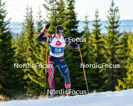 15.11.2024, Sjusjoen, Norway (NOR): Vebjoern Soerum (NOR) - Biathlon Season Opening, training, Sjusjoen (NOR). www.nordicfocus.com. © Nordnes/NordicFocus. Every downloaded picture is fee-liable.