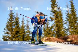 16.11.2024, Sjusjoen, Norway (NOR): Simon Hjelmeset Kirkeeide (NOR) - Biathlon Season Opening, sprint, Sjusjoen (NOR). www.nordicfocus.com. © Nordnes/NordicFocus. Every downloaded picture is fee-liable.