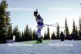 16.11.2024, Sjusjoen, Norway (NOR): Tobias Gigstad-Bergene (NOR) - Biathlon Season Opening, sprint, Sjusjoen (NOR). www.nordicfocus.com. © Nordnes/NordicFocus. Every downloaded picture is fee-liable.