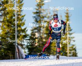 15.11.2024, Sjusjoen, Norway (NOR): Sturla Holm Laegreid (NOR) - Biathlon Season Opening, training, Sjusjoen (NOR). www.nordicfocus.com. © Nordnes/NordicFocus. Every downloaded picture is fee-liable.