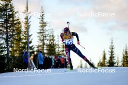 16.11.2024, Sjusjoen, Norway (NOR): Mats Oeverby (NOR) - Biathlon Season Opening, sprint, Sjusjoen (NOR). www.nordicfocus.com. © Nordnes/NordicFocus. Every downloaded picture is fee-liable.