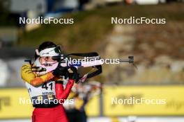 16.11.2024, Sjusjoen, Norway (NOR): Marine Dobleom (BEL) - Biathlon Season Opening, sprint, Sjusjoen (NOR). www.nordicfocus.com. © Nordnes/NordicFocus. Every downloaded picture is fee-liable.