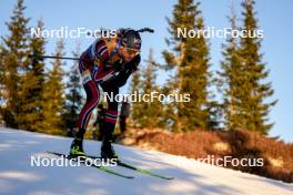 16.11.2024, Sjusjoen, Norway (NOR): Tarjei Boe (NOR) - Biathlon Season Opening, sprint, Sjusjoen (NOR). www.nordicfocus.com. © Nordnes/NordicFocus. Every downloaded picture is fee-liable.