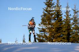 16.11.2024, Sjusjoen, Norway (NOR): Henrik Omland (NOR) - Biathlon Season Opening, sprint, Sjusjoen (NOR). www.nordicfocus.com. © Nordnes/NordicFocus. Every downloaded picture is fee-liable.