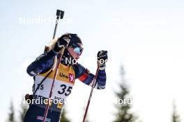 16.11.2024, Sjusjoen, Norway (NOR): Une Christiane Tronerud Kvelvane (NOR) - Biathlon Season Opening, sprint, Sjusjoen (NOR). www.nordicfocus.com. © Nordnes/NordicFocus. Every downloaded picture is fee-liable.