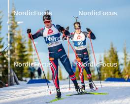 15.11.2024, Sjusjoen, Norway (NOR): Mats Oeverby (NOR) - Biathlon Season Opening, training, Sjusjoen (NOR). www.nordicfocus.com. © Nordnes/NordicFocus. Every downloaded picture is fee-liable.