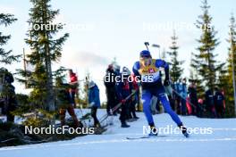 16.11.2024, Sjusjoen, Norway (NOR): Herman Dramdal Borge (NOR) - Biathlon Season Opening, sprint, Sjusjoen (NOR). www.nordicfocus.com. © Nordnes/NordicFocus. Every downloaded picture is fee-liable.