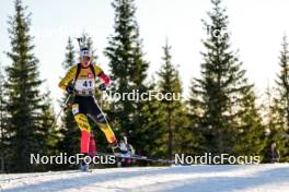 16.11.2024, Sjusjoen, Norway (NOR): Marine Dobleom (BEL) - Biathlon Season Opening, sprint, Sjusjoen (NOR). www.nordicfocus.com. © Nordnes/NordicFocus. Every downloaded picture is fee-liable.