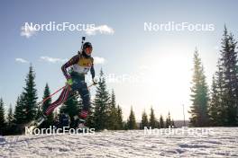 16.11.2024, Sjusjoen, Norway (NOR): Frida Tormodsgard Dokken (NOR) - Biathlon Season Opening, sprint, Sjusjoen (NOR). www.nordicfocus.com. © Nordnes/NordicFocus. Every downloaded picture is fee-liable.