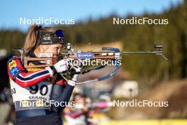 16.11.2024, Sjusjoen, Norway (NOR): Karoline Offigstad Knotten (NOR) - Biathlon Season Opening, sprint, Sjusjoen (NOR). www.nordicfocus.com. © Nordnes/NordicFocus. Every downloaded picture is fee-liable.