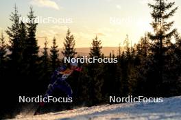 16.11.2024, Sjusjoen, Norway (NOR): Fabien Claude (FRA) - Biathlon Season Opening, sprint, Sjusjoen (NOR). www.nordicfocus.com. © Nordnes/NordicFocus. Every downloaded picture is fee-liable.