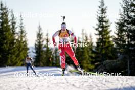 16.11.2024, Sjusjoen, Norway (NOR): Kamila Chichon (POL) - Biathlon Season Opening, sprint, Sjusjoen (NOR). www.nordicfocus.com. © Nordnes/NordicFocus. Every downloaded picture is fee-liable.