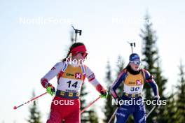 16.11.2024, Sjusjoen, Norway (NOR): Daria Gembicka (POL) - Biathlon Season Opening, sprint, Sjusjoen (NOR). www.nordicfocus.com. © Nordnes/NordicFocus. Every downloaded picture is fee-liable.