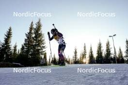 16.11.2024, Sjusjoen, Norway (NOR): Stephan Irgens (NOR) - Biathlon Season Opening, sprint, Sjusjoen (NOR). www.nordicfocus.com. © Nordnes/NordicFocus. Every downloaded picture is fee-liable.