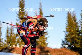 16.11.2024, Sjusjoen, Norway (NOR): Johannes Dale-Skjevdal (NOR) - Biathlon Season Opening, sprint, Sjusjoen (NOR). www.nordicfocus.com. © Nordnes/NordicFocus. Every downloaded picture is fee-liable.