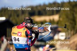 16.11.2024, Sjusjoen, Norway (NOR): Endre Stroemsheim (NOR) - Biathlon Season Opening, sprint, Sjusjoen (NOR). www.nordicfocus.com. © Nordnes/NordicFocus. Every downloaded picture is fee-liable.