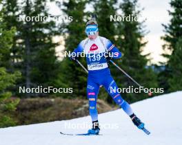 15.11.2024, Sjusjoen, Norway (NOR): Elia Zeni (ITA) - Biathlon Season Opening, training, Sjusjoen (NOR). www.nordicfocus.com. © Nordnes/NordicFocus. Every downloaded picture is fee-liable.