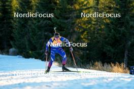 16.11.2024, Sjusjoen, Norway (NOR): Quentin Fillon-Maillet (FRA) - Biathlon Season Opening, sprint, Sjusjoen (NOR). www.nordicfocus.com. © Nordnes/NordicFocus. Every downloaded picture is fee-liable.