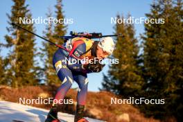 16.11.2024, Sjusjoen, Norway (NOR): Fabien Claude (FRA) - Biathlon Season Opening, sprint, Sjusjoen (NOR). www.nordicfocus.com. © Nordnes/NordicFocus. Every downloaded picture is fee-liable.