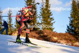 16.11.2024, Sjusjoen, Norway (NOR): Johannes Dale-Skjevdal (NOR) - Biathlon Season Opening, sprint, Sjusjoen (NOR). www.nordicfocus.com. © Nordnes/NordicFocus. Every downloaded picture is fee-liable.