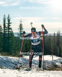 15.11.2024, Sjusjoen, Norway (NOR): Mats Overby (NOR) - Biathlon Season Opening, training, Sjusjoen (NOR). www.nordicfocus.com. © Nordnes/NordicFocus. Every downloaded picture is fee-liable.